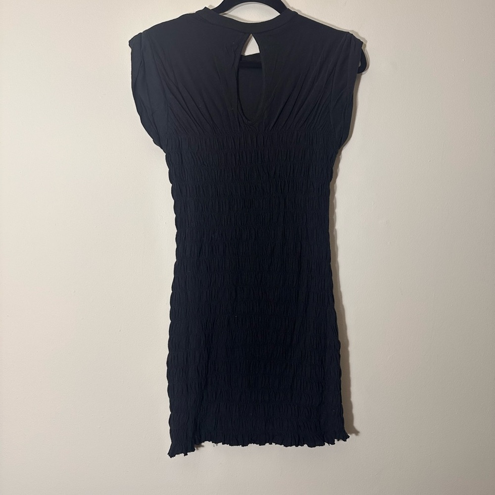 Urban outfitters Tatum smocked mini dress NWT grunge goth size M - Picture 11 of 14
